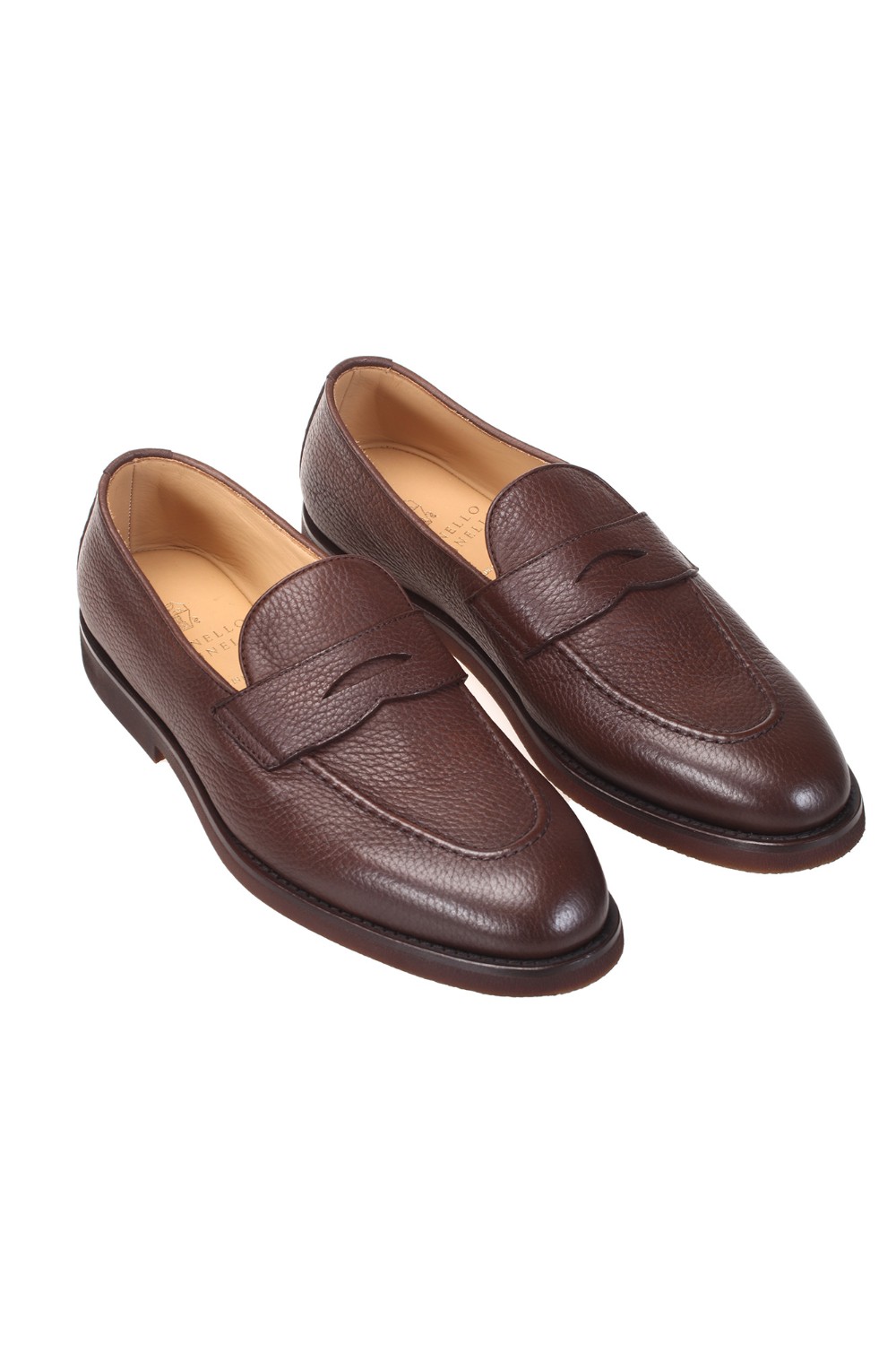 shop BRUNELLO CUCINELLI Saldi Mocassino: Brunello Cucinelli Penny Loafer in cervo.
Fodera in pelle.
Suola in lattice.
Battistrada in gomma TPU.
Composizione: 100% vera pelle.
Fabbricato in Italia.. MZUCLAV880-C8084 number 2368520